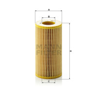Фильтр масляный MANN-FILTER HU 719/8 X